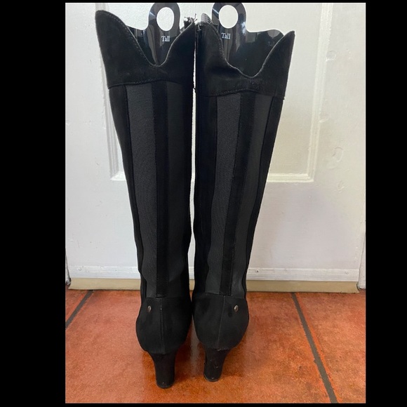 Black Knee High Boots - Picture 3 of 7